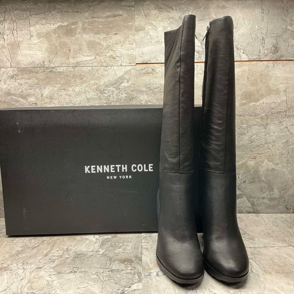 Justin Women's Knee-high Leather Heeled Boots - Picture 7 of 7